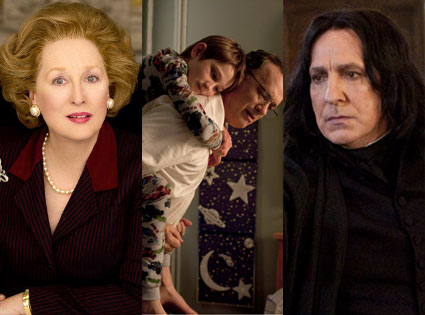 meryl streep, iron lady, extremely loud, incredibly close, alan rickman, harry potter and the deathly hallows part 2 meryl streep, iron lady, extremely loud, incredibly close, alan rickman, harry potter and the deathly hallows part 2